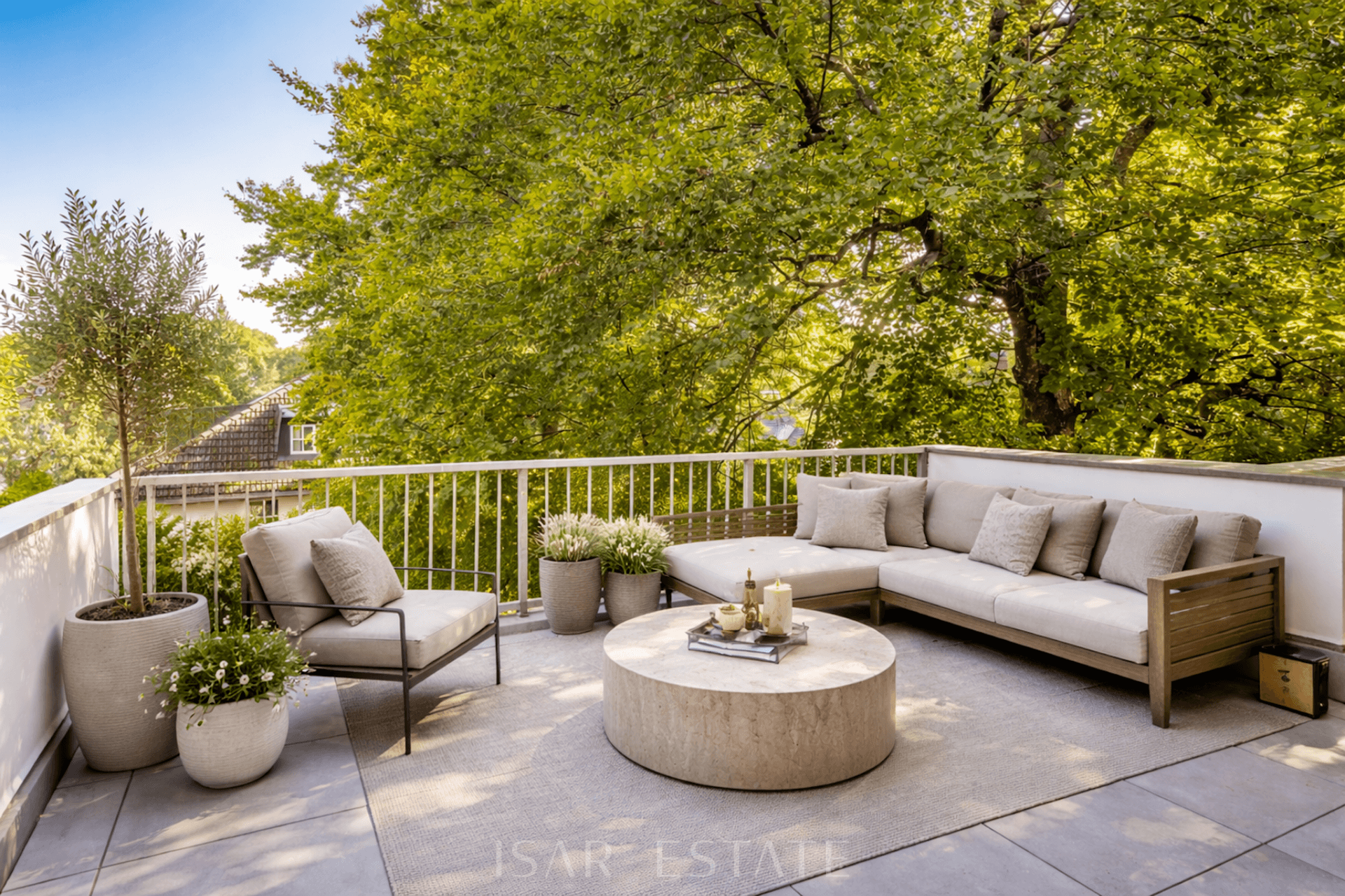 Digitale Wohnidee Balkon